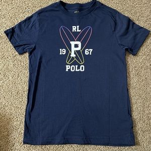 Polo by Ralph Lauren Boys Blue Short Sleeve Top